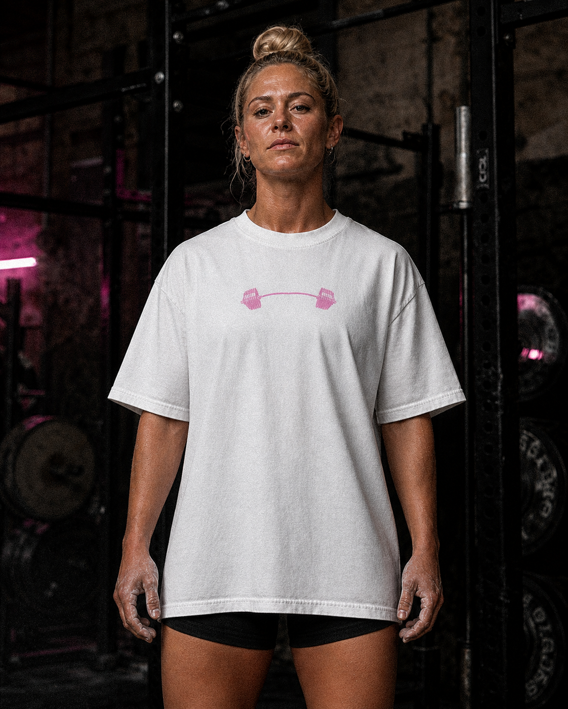 Lifting Club Oversize Tee (White)