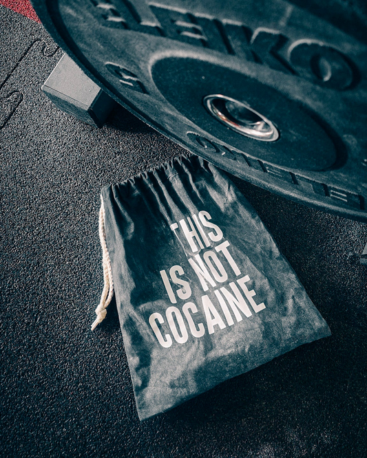 This Is Not Cocaine Chalk Bag (Black)