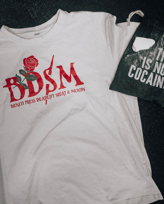 BDSM Oversize Tee (White)