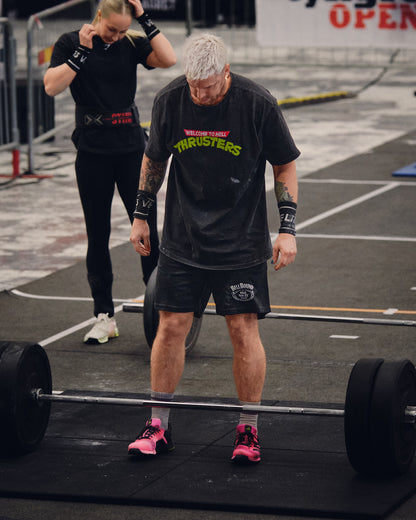 Welcome To Hell Thrusters Vintage Tee (Black)