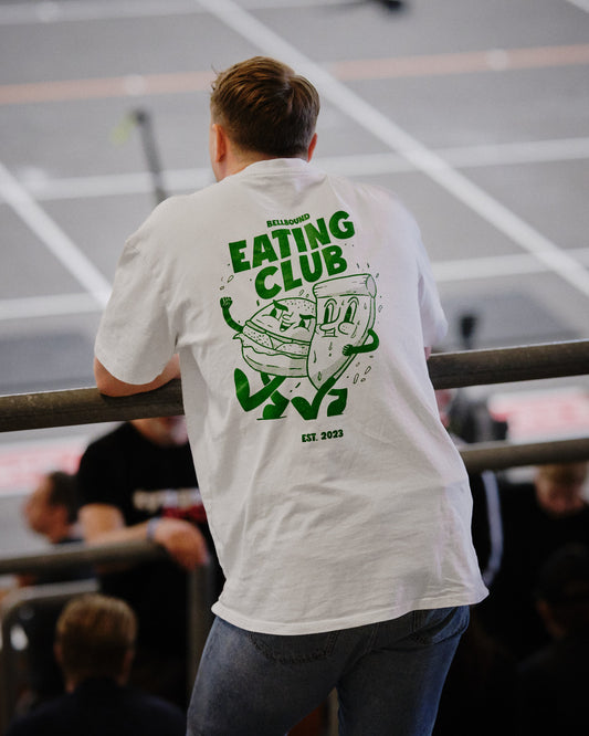 Bellbound Eating Club Oversize Tee (White)