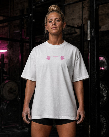 Lifting Club Oversize Tee (White)