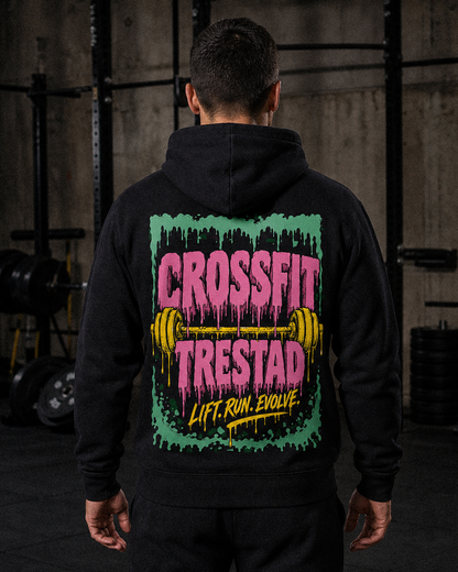 CrossFit Trestad Slime full-zip hoodie back