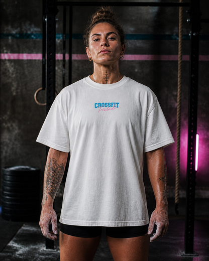 Palm Tree Oversize Tee (White)